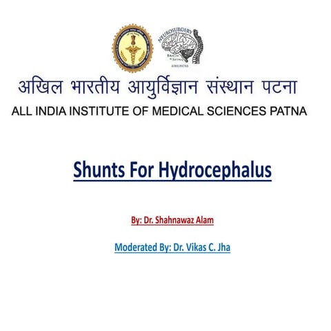 Shunt for hydrocephalus