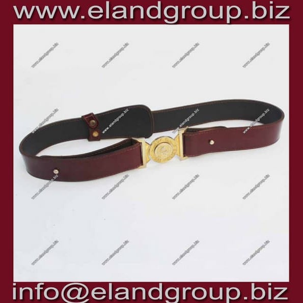 Dubai police leather waist belt
