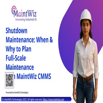 Shutdown Maintenance Explained — Full Plant Turnaround & Best Practices with ...