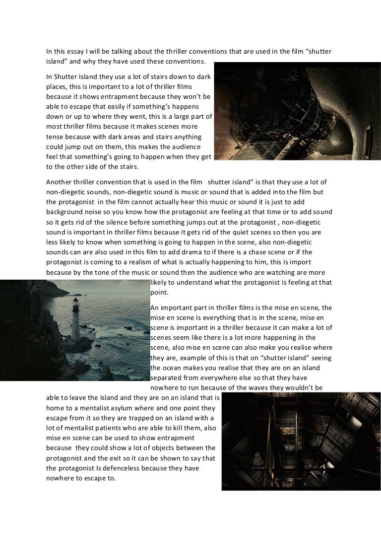 Shutter island essay