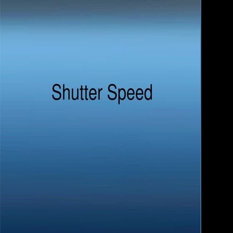 Shutterspeed