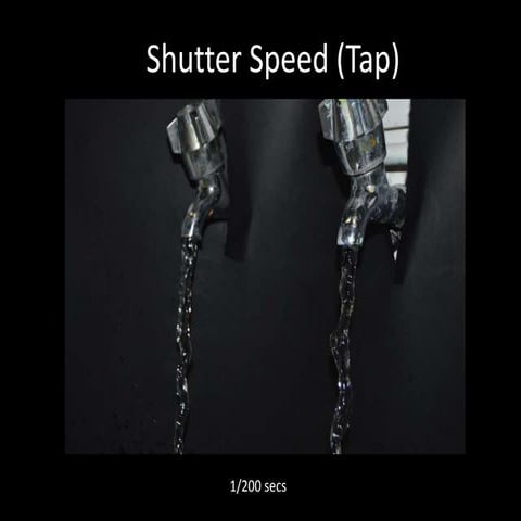 Shutter speed (tap) | PPT