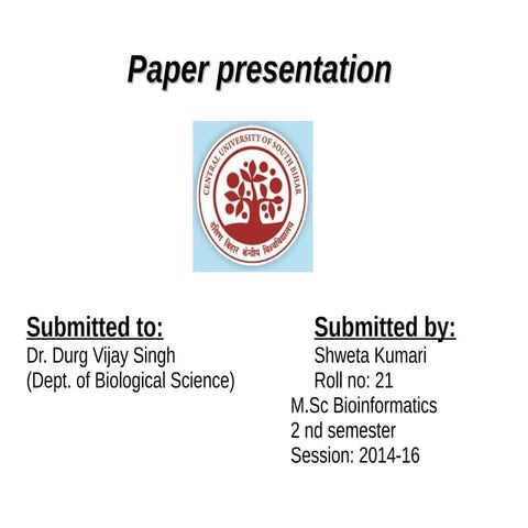 paper ppt 2ndry str in globular protein