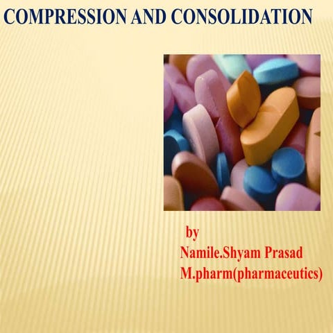 compression and consolidation