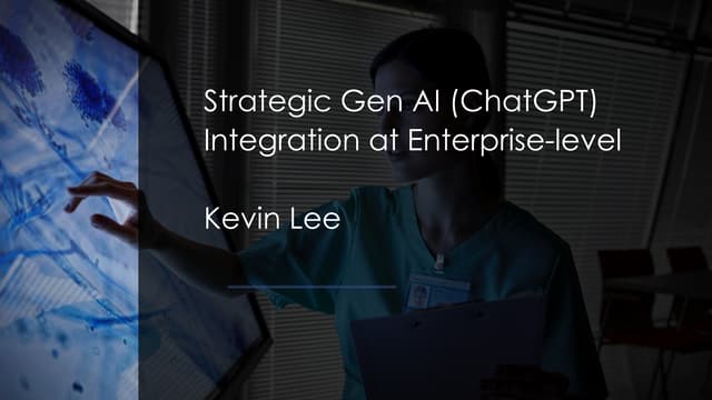 A fear of missing out and a fear of messing up : A Strategic Roadmap for Chat...
