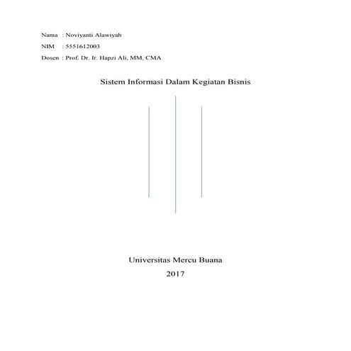Si pi, noviyanti alawiyah, hapzi ali, sistem informasi dalam kegiatan bisnis,...