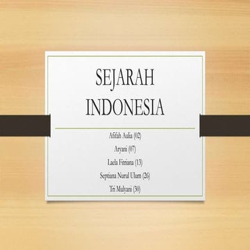 republik bataaf - sejarah indonesia