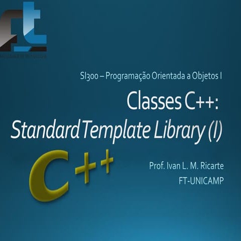 C++: biblioteca padrão de templates - Parte 1