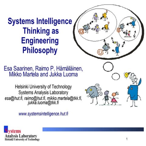 Si And Engineering Philosophy Presentation 081110 | PPT