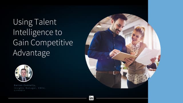 The Era of Talent Intelligence: SIA Executive Forum Slides