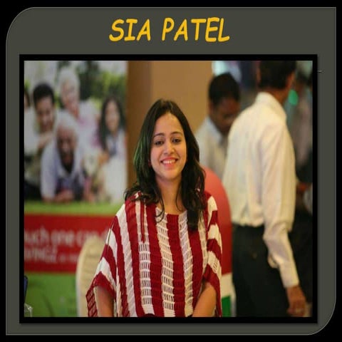 anchor sia patel-sports profile | PPTX