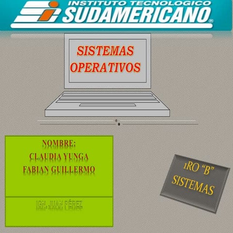 Sistemas operativos 1