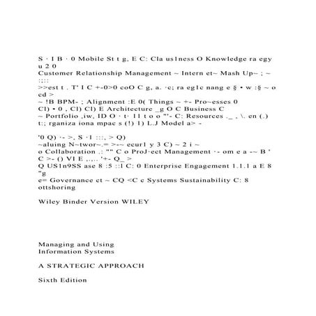 S · I B · 0 Mobile St t g, E C Cla us1ness O Knowledge ra egy.docx