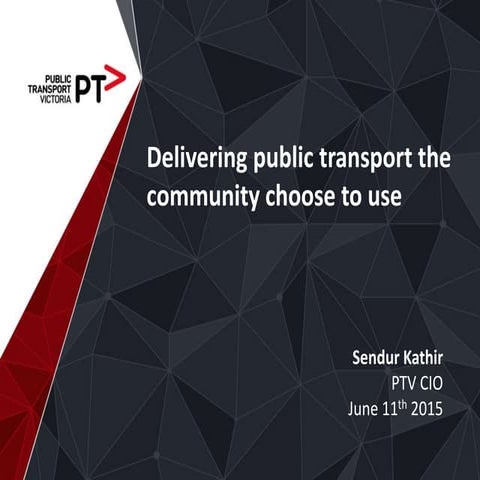 PTV Presentation | PPTX