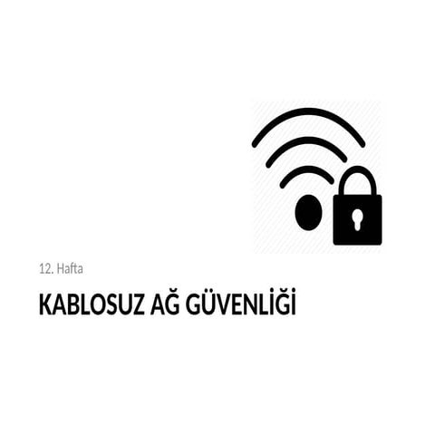 Siber Güvenlik ve Etik Hacking Sunu - 12