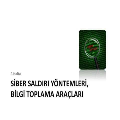 Siber Guvenlik ve Etik Hhacking -2-