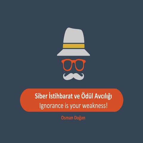 Siber İstihbarat ve Ödül Avcılığı