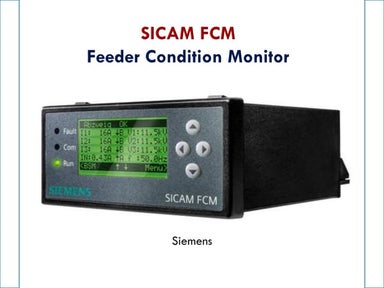 SICAM FCM – Feeder Condition Monitor