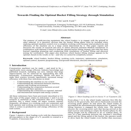 Towards Finding the Optimal Bucket Filling Strategy through Simulation