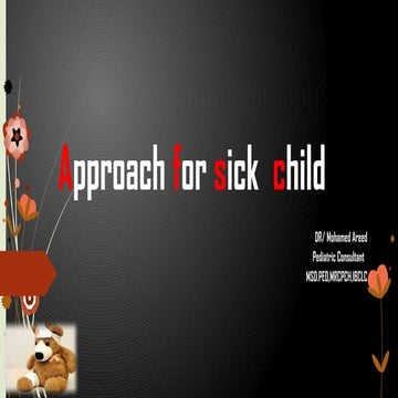 Approach for sick child in emergency department