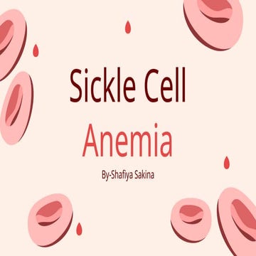 Genetics presentation of sickle cell Anemia.pptx