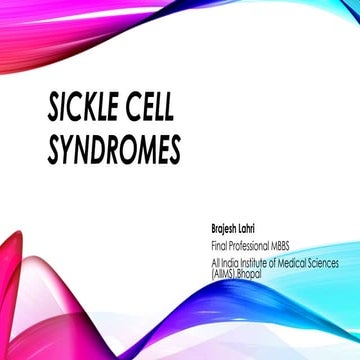 Sickle cell disease