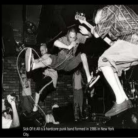 Sick of it all interacts. WITH THEIR FANS! | PPTX