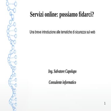 Servizi online: possiamo fidarci?