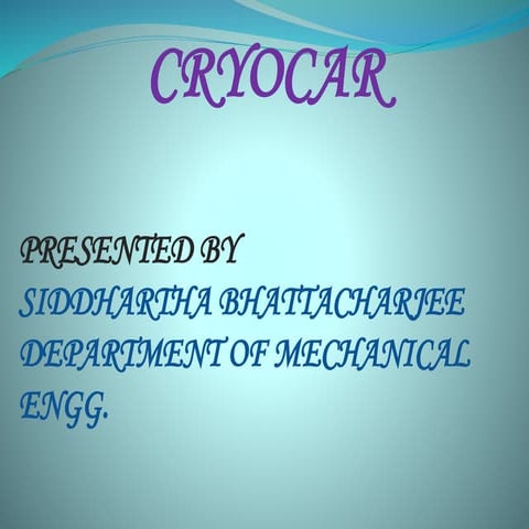 CRYOCAR