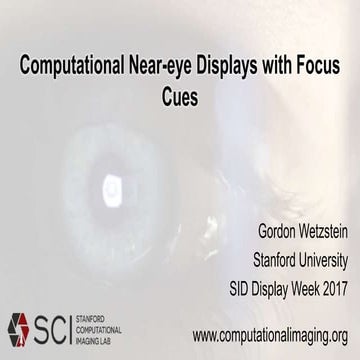 vision correcting display | PPT