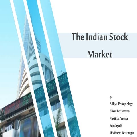 The Indian Stock Market.