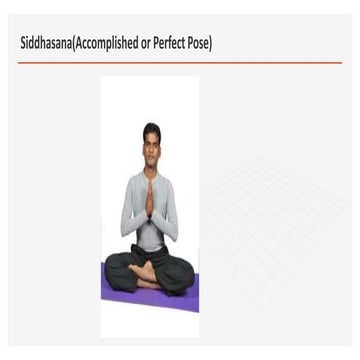 Siddhasana(Accomplished or Perfect Pose).pptx