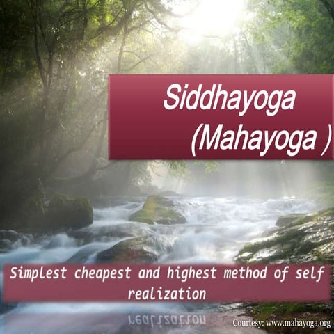 Siddhayoga