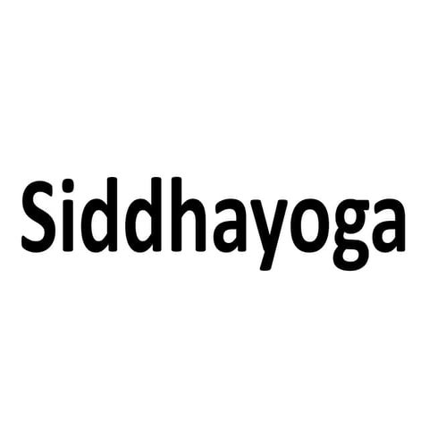 Siddhayoga(Mahayoga)1