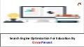 Search Engine Optimization For Education Industry