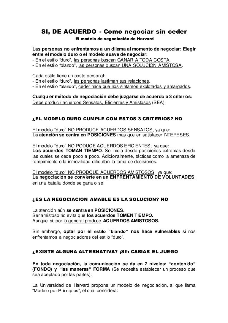 Si De Acuerdo