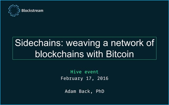 The Hive Think Tank: Sidechains by ...