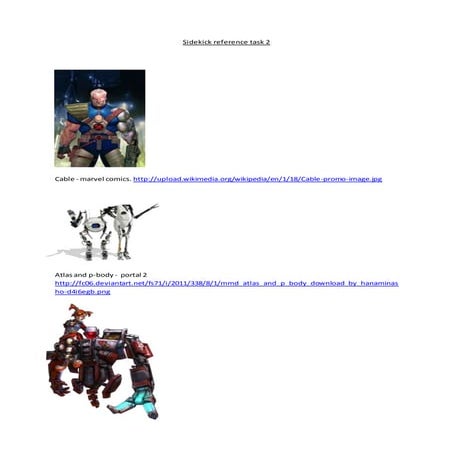 Robot Ideas mood board | PPT
