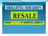 Sidhartha NCR GREEN 2 BHK 56 Lac Fu...