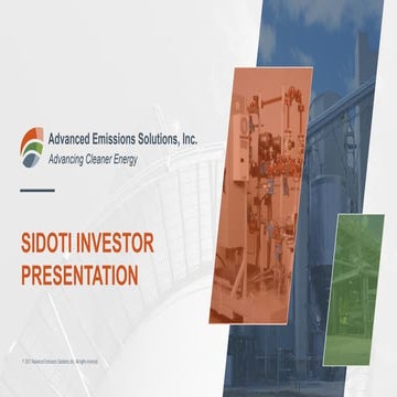 Sidoti investor presentation 3.29.17 final
