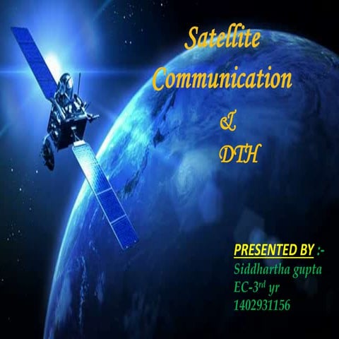satellite communication & DTH