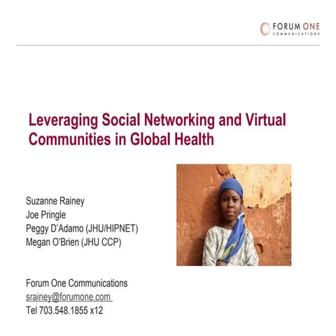 SID W Online Community--Leveraging Social Networking and Virtual Communities ...