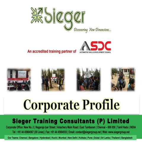 Sieger corporate profile v.1.2 Updated