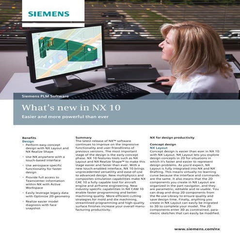 Oque há de novo no NX 10