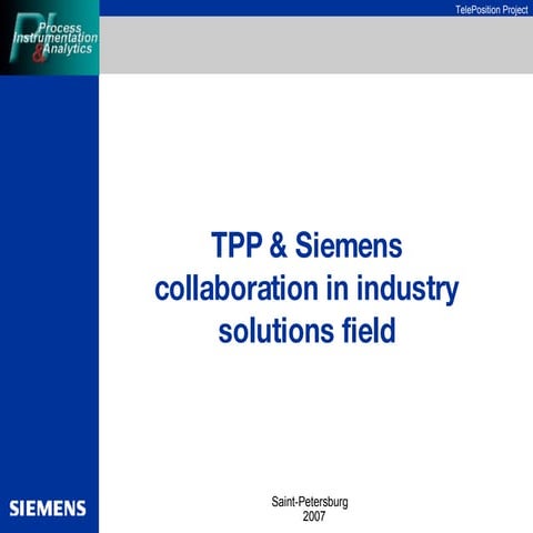 Siemens & TPP Collaboration