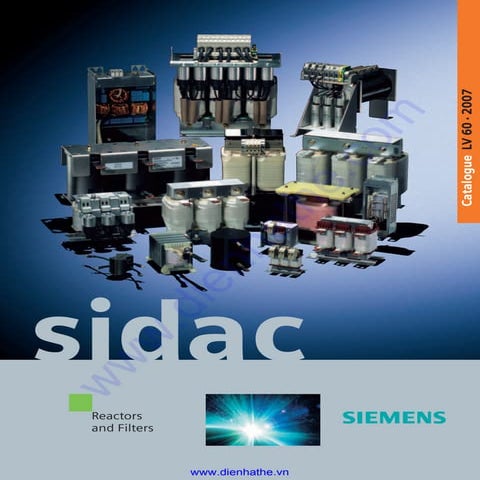 Siemens catalog tong hop sidac transformer