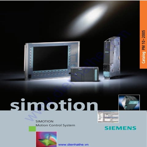Siemens catalog tong hop simotion