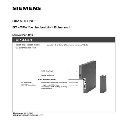 Siemens gh cp443-1_76