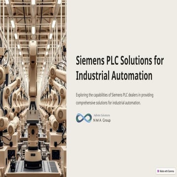 Can Siemens PLC dealers help with industrial automation solutions?