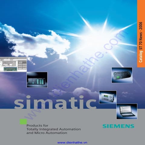 Siemens simatic st 70 news 2006, simatic s7
